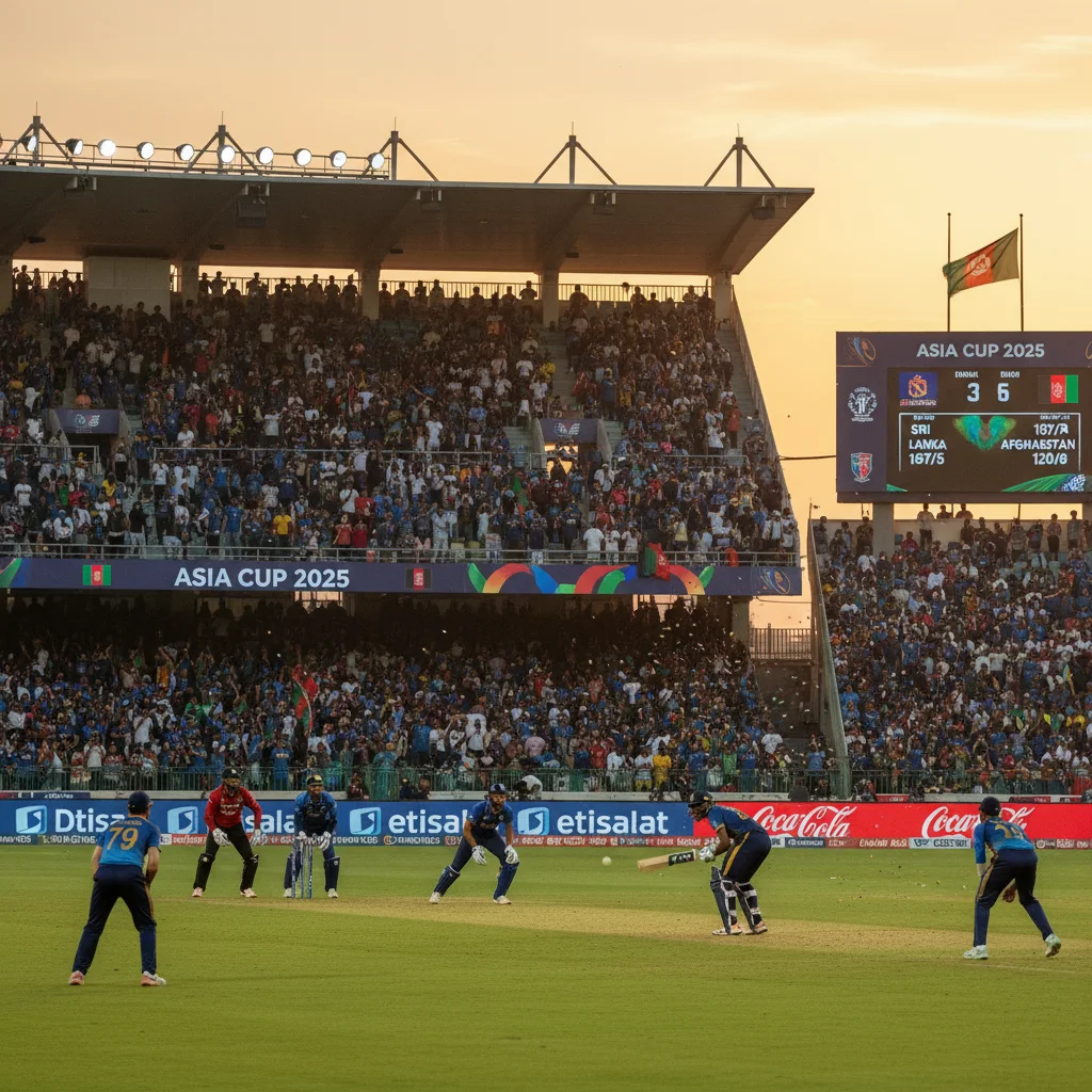 Asia Cup 2025: Sri Lanka vs Afghanistan