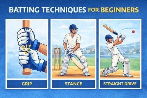 cricket batting techniques