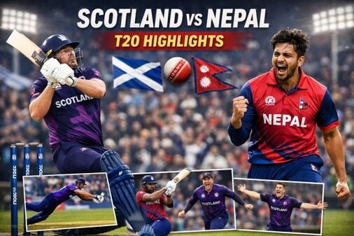 Scotland Nepal T20 highlights
